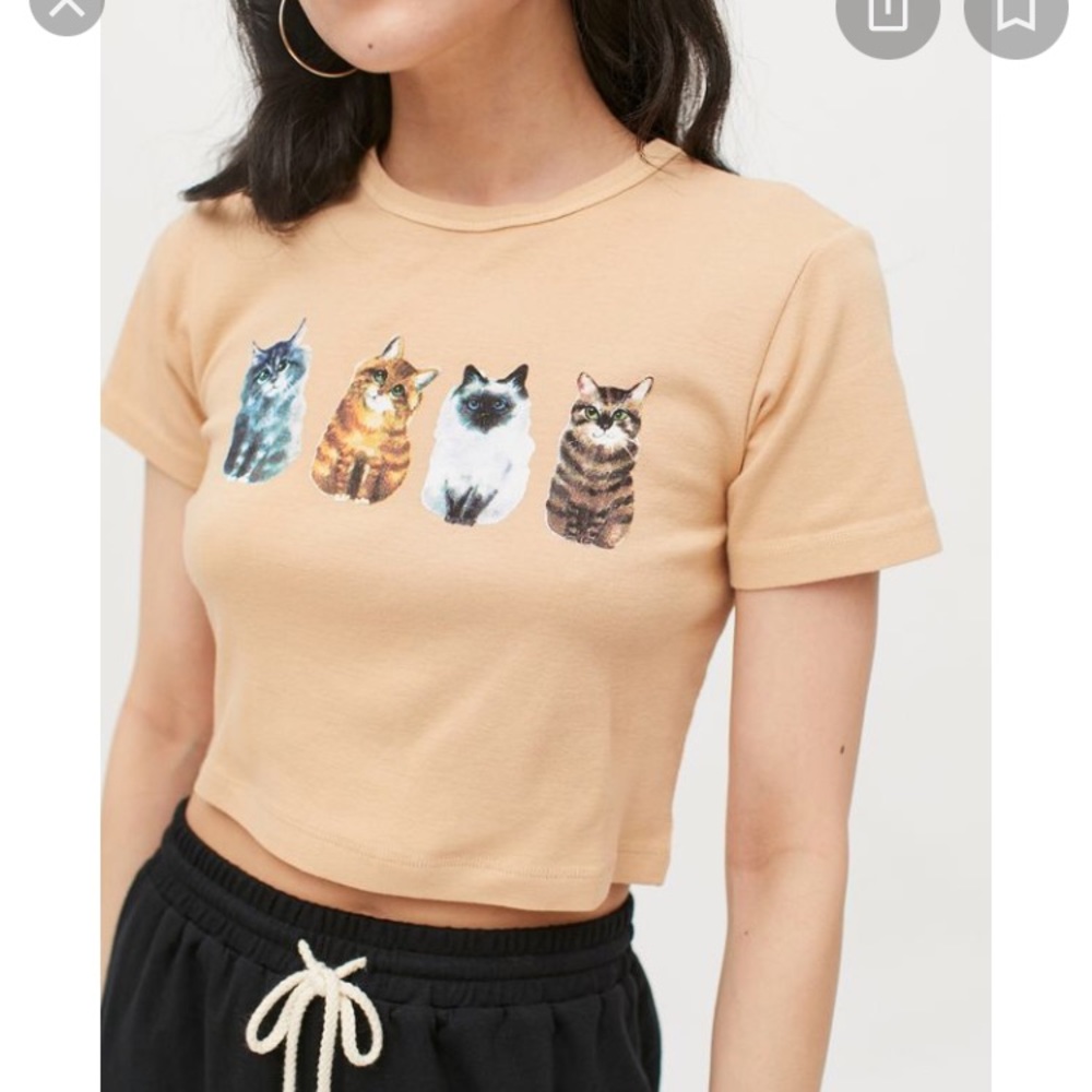 UO kitten crop top
